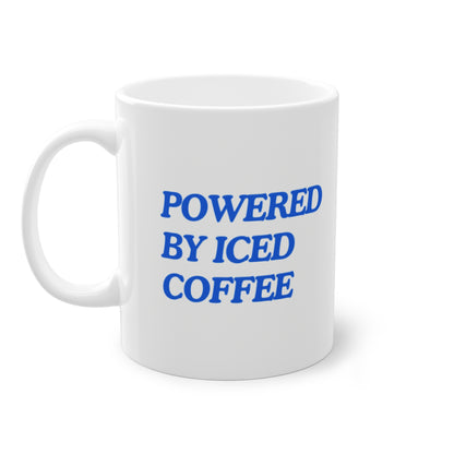 Powered By Iced Coffee Tasse