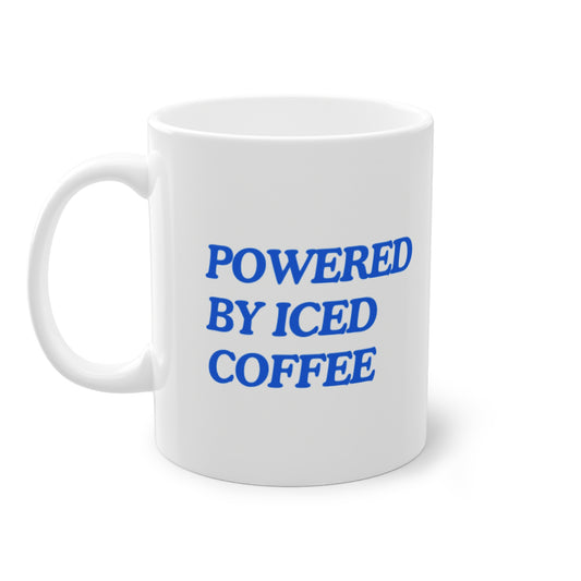 Powered By Iced Coffee Tasse